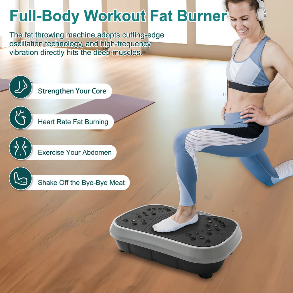 Vibration Plate Exercise Machine For Home Fitness Fat Burning