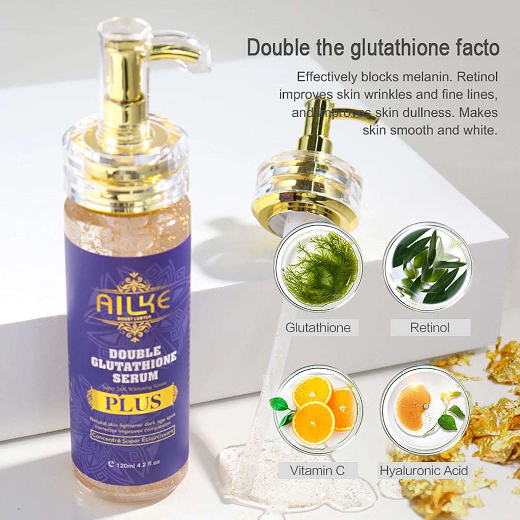 AILKE Glutathione Plus Skin Care Set For Glowing Skin