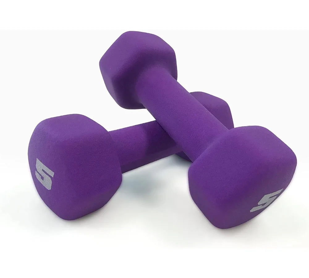 Neoprene Dumbbell Weights Set For Home Gym Fitness Training