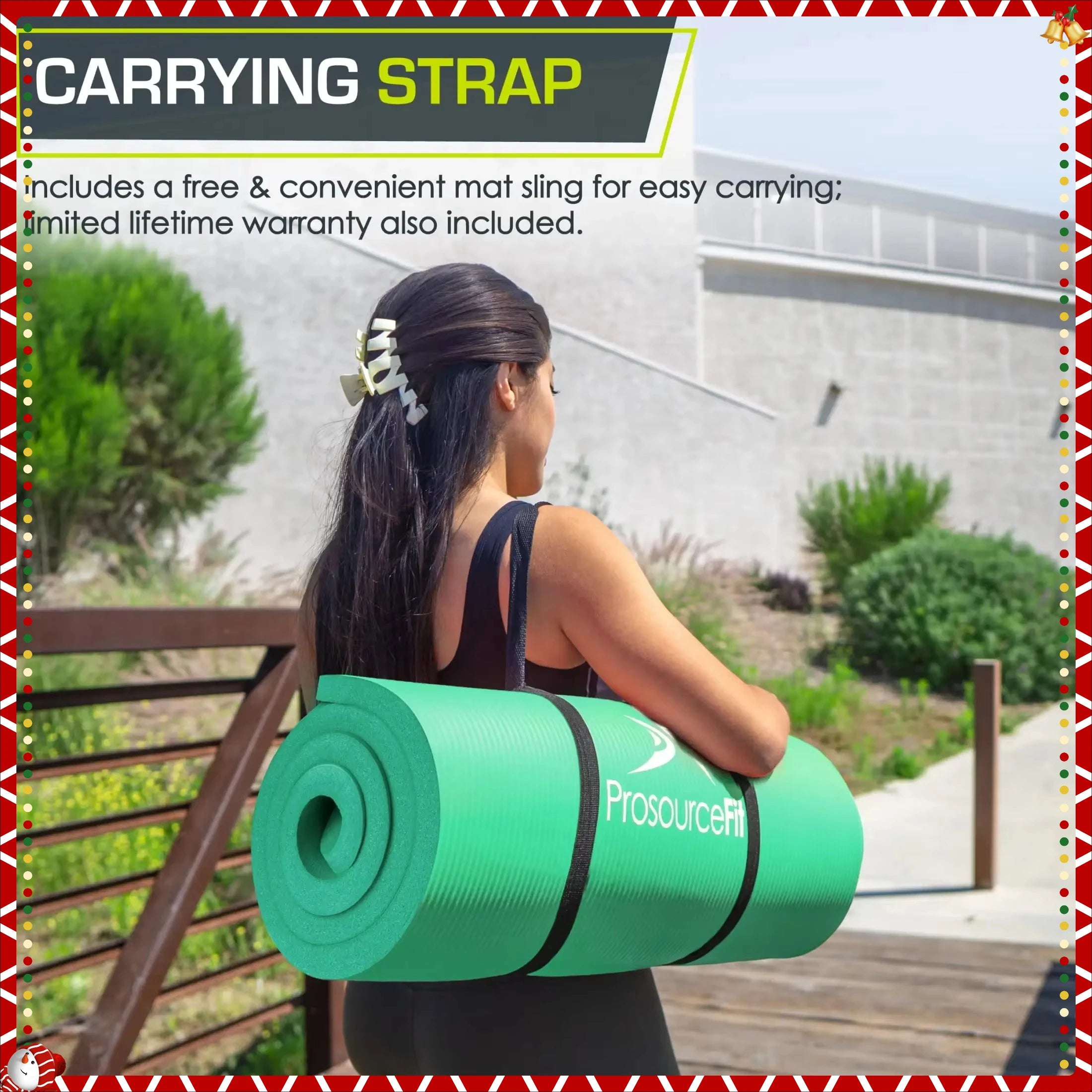 Non Slip Yoga Mat for Home Gym and Fitness Training