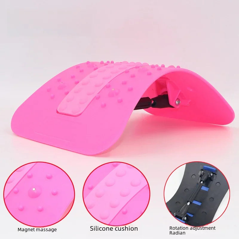 Self-heating Waist Stretching Device Massage Device Lumbar Support Belt Spine Corrector Board Health Care Protection