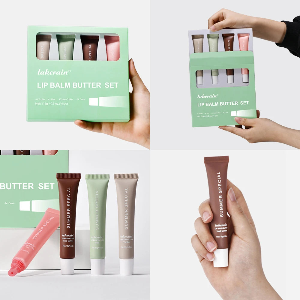 Ibcccndc Lip Balm Set 4 Pack Deep Moisturizing Lip Care