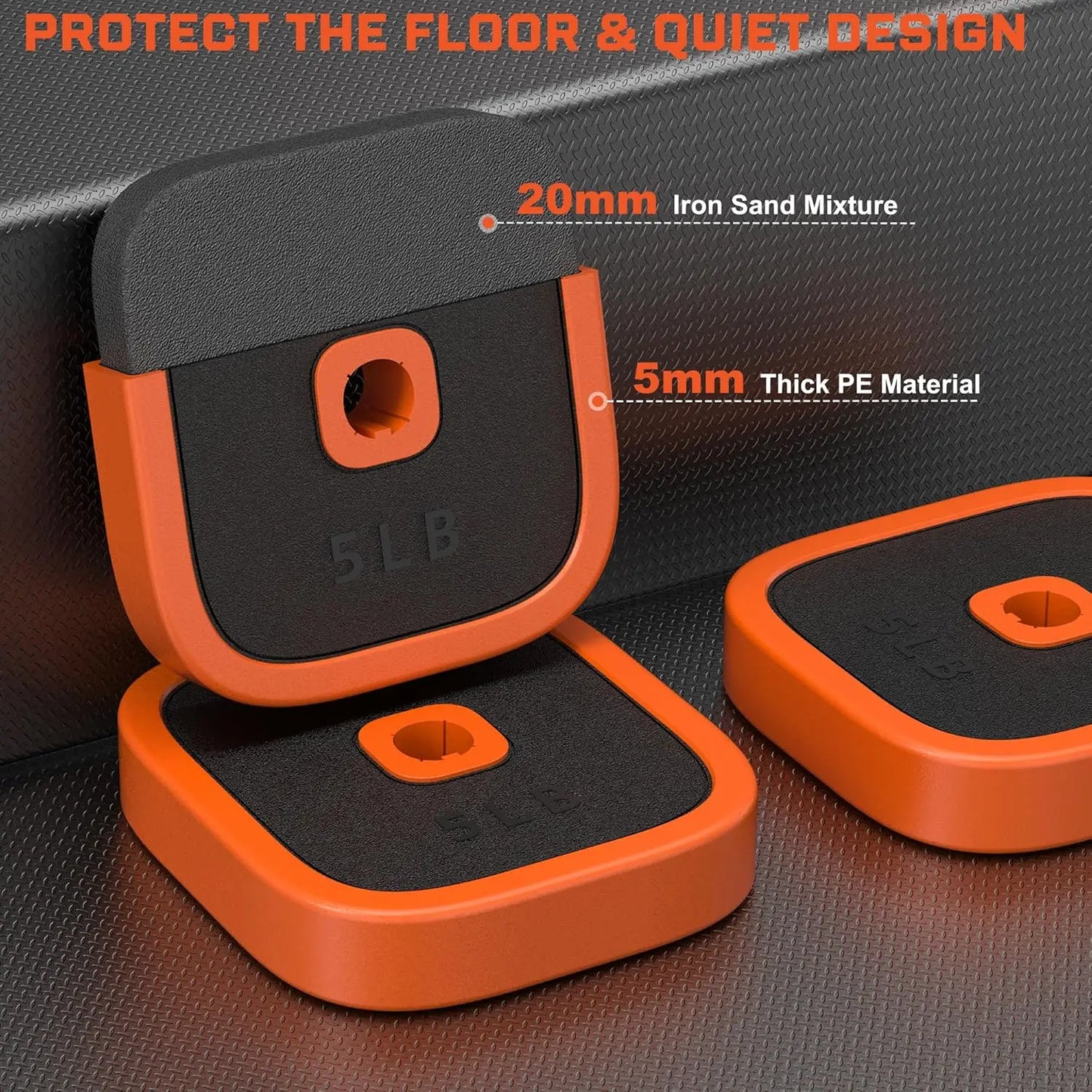 Zen Active Living Adjustable Dumbbells Set 4 In 1 For Home Gym