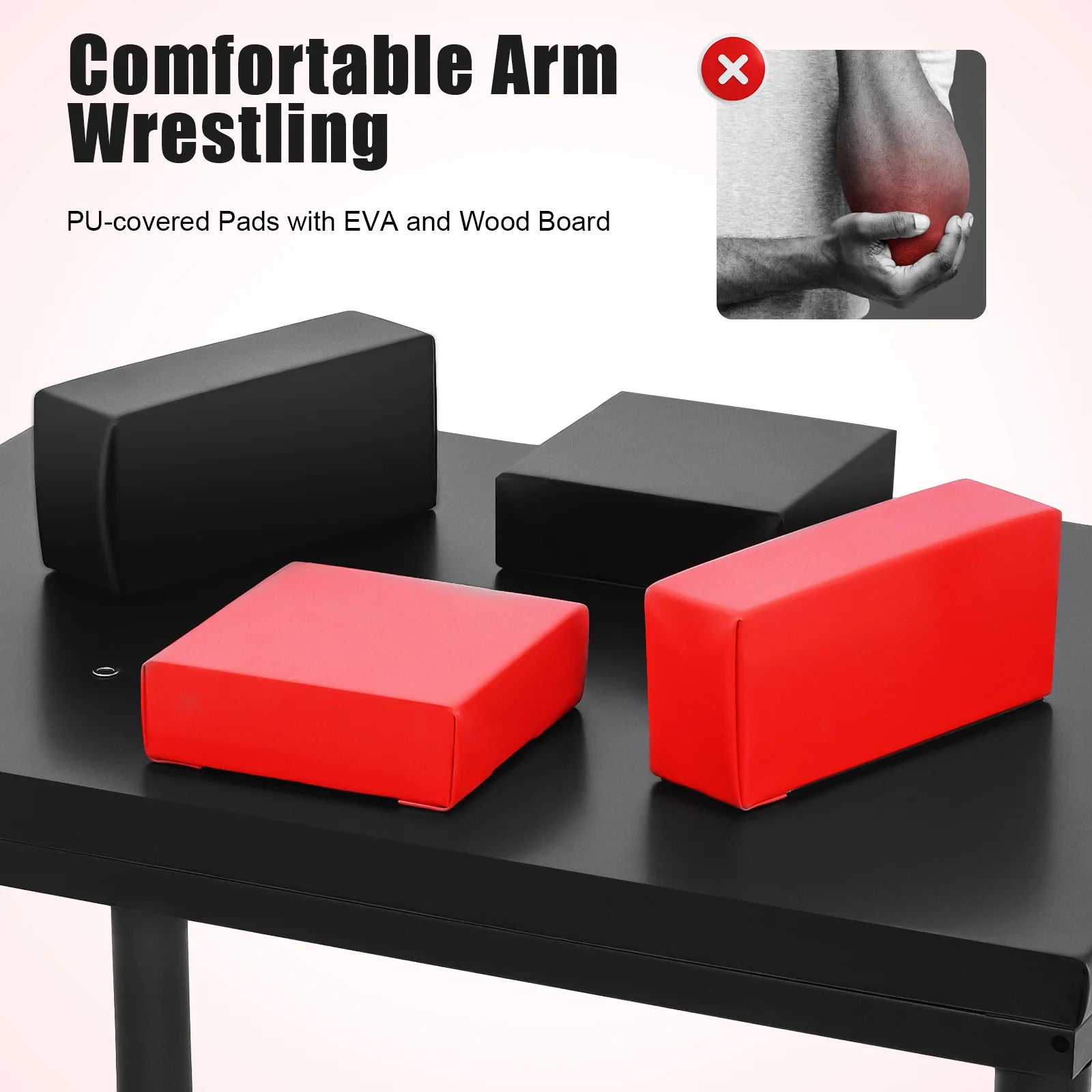Professional Arm Wrestling Table Standard Battle Table for Competition Training