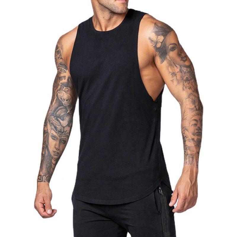 Women Breathable Cotton Tank Top Sleeveless Workout Vest