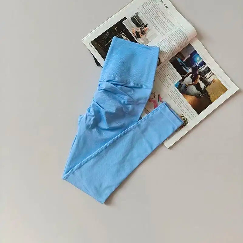 Seamless Sport Yoga High Waist Pants Leggings For Gym Running