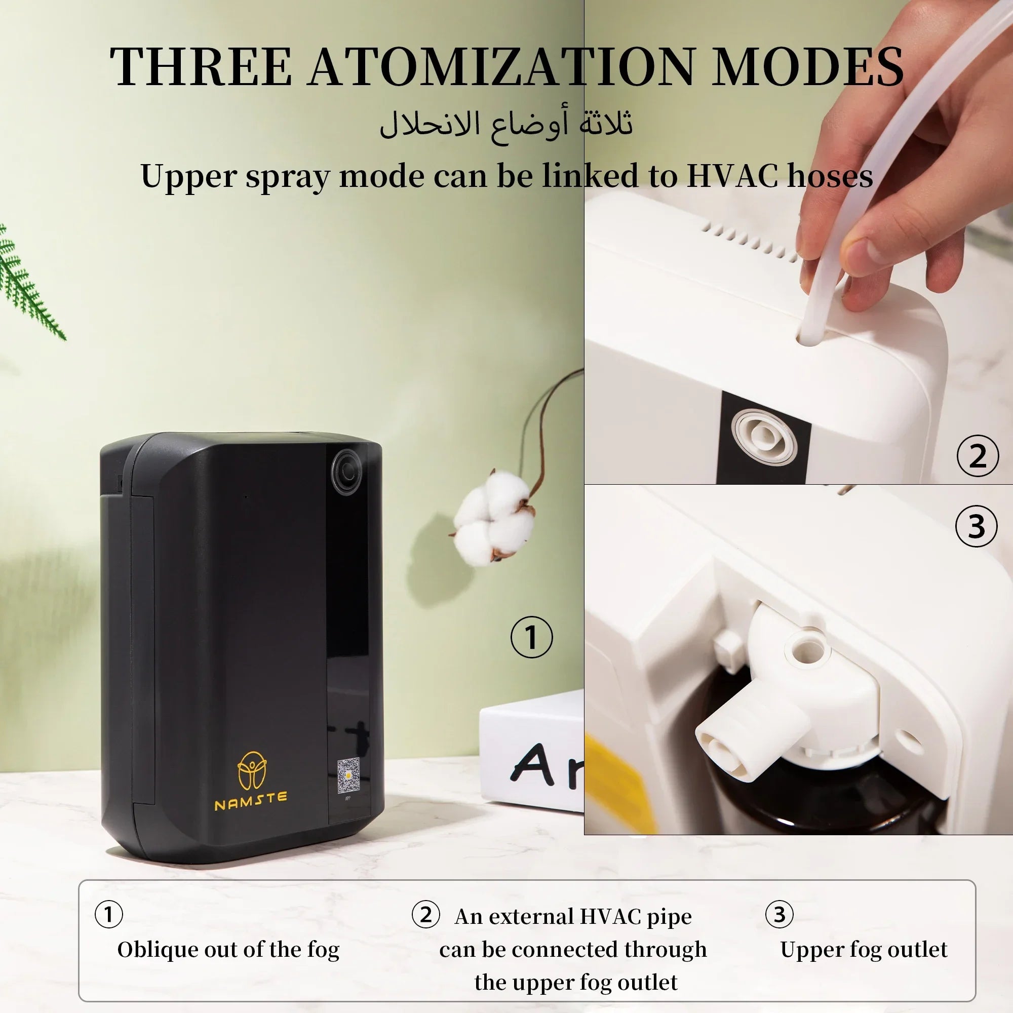 LuxPerfume Bluetooth Aroma Diffuser 1500m3 for Home HVAC