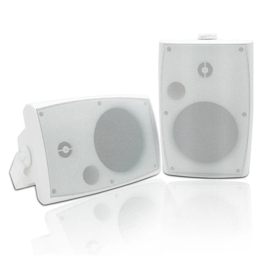 Herdio 400W Passive Outdoor Speakers 2-Way Wall Mounted Waterproof