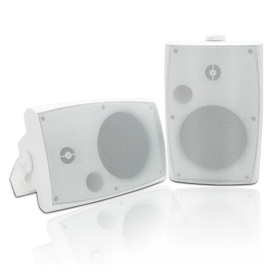 Herdio 400W Passive Outdoor Speakers 2-Way Wall Mounted Waterproof