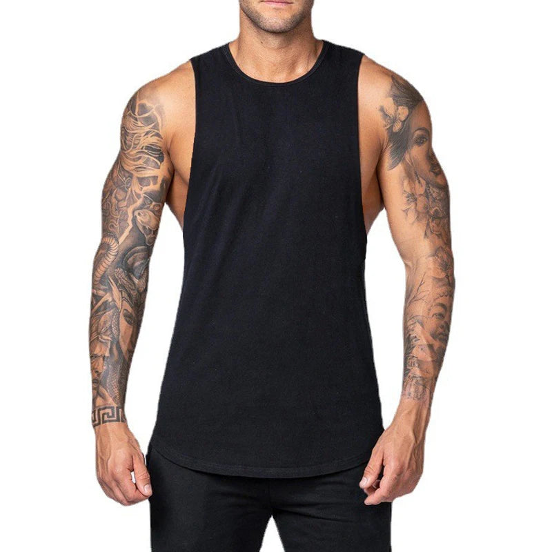 Women Breathable Cotton Tank Top Sleeveless Workout Vest