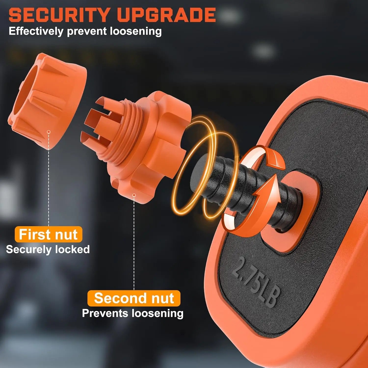 Zen Active Living Adjustable Dumbbells Set 4 In 1 For Home Gym