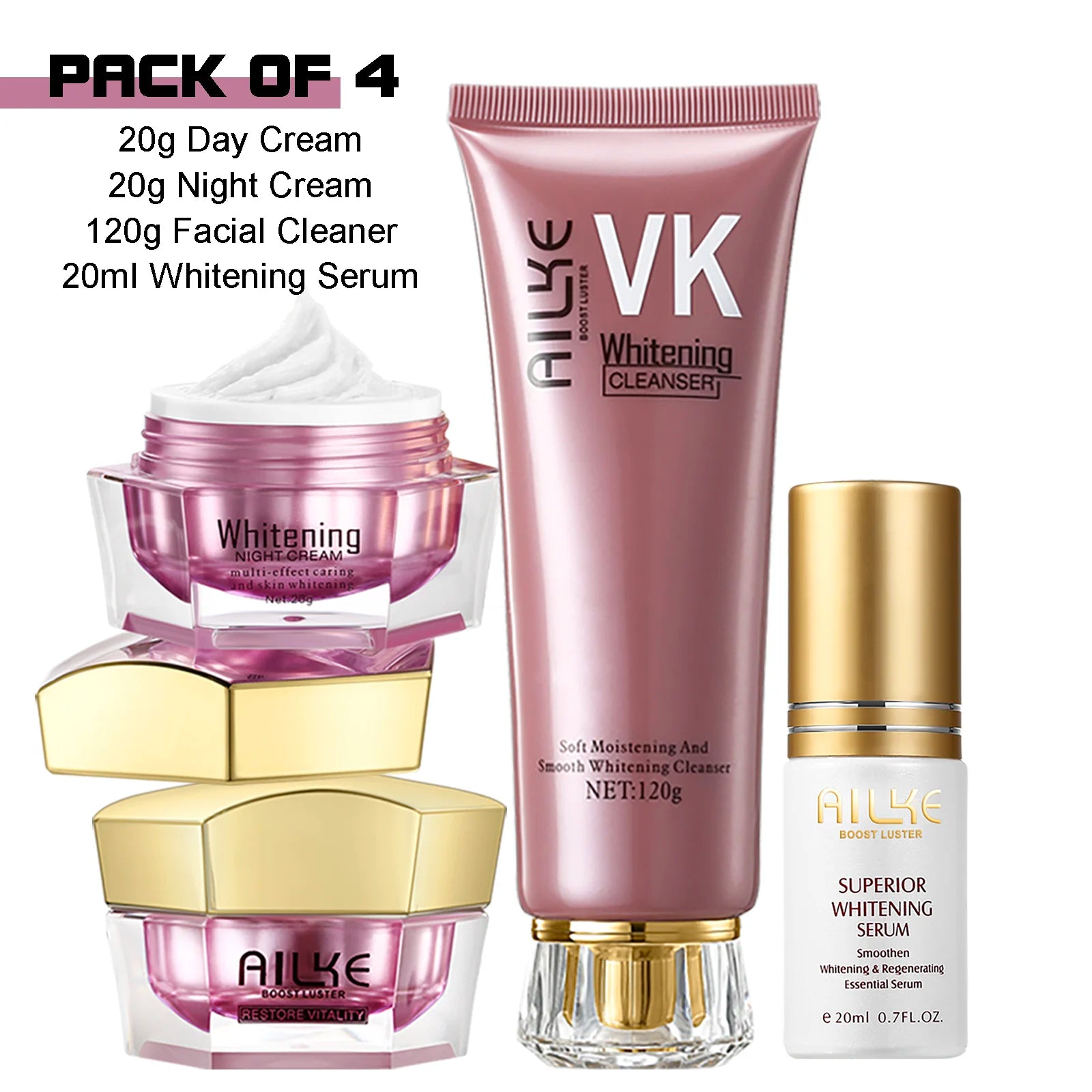 AILKE Brightening Facial Cream For All Skin Types Reduces Spots