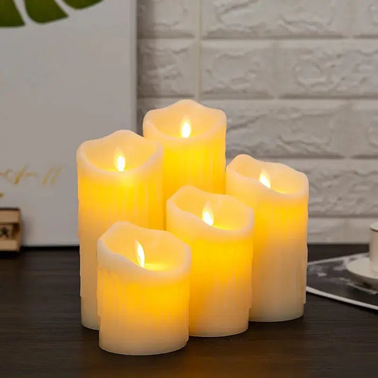 LED Candle Light Simulation Decorative Lamp For Home And Ambience