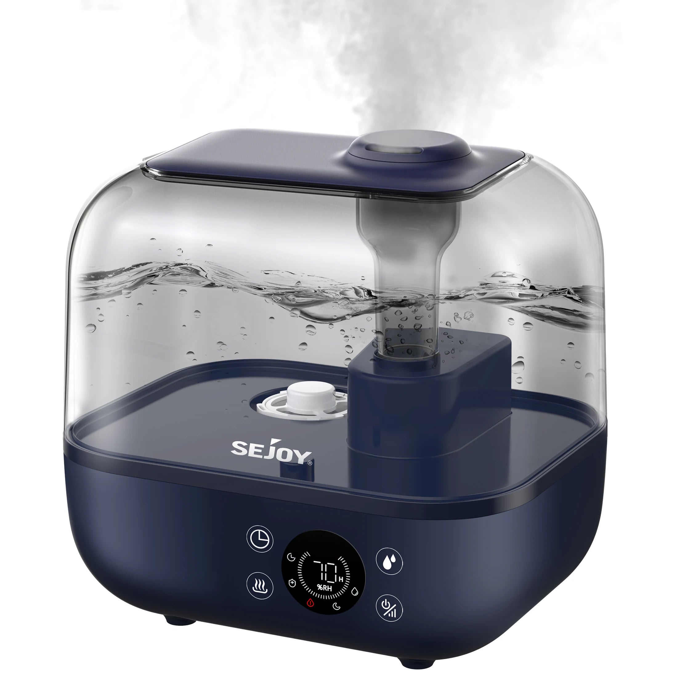Sejoy Cool Mist Ultrasonic Humidifier For Bedroom And Home Office