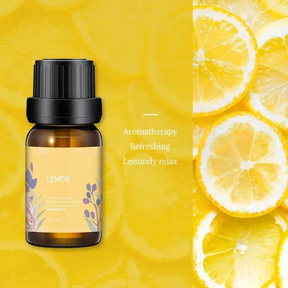 Hign-concerned 6 Piece Essential Oil Set For Aromatherapy Diffusers