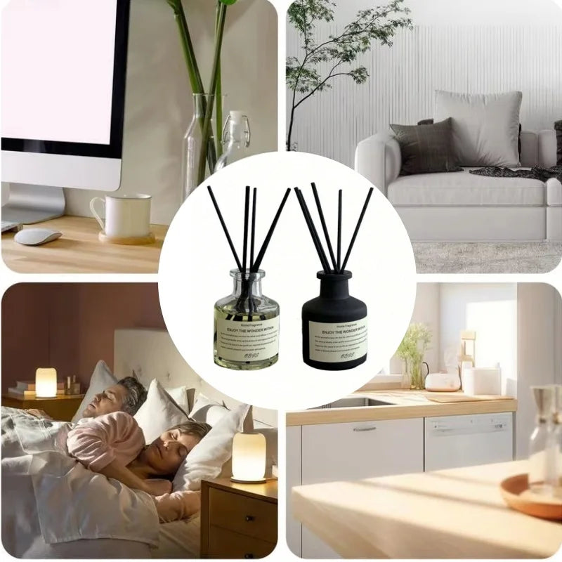 Zen Active Living Freesia Reed Diffuser And Jasmine Fragrance Oil For Home