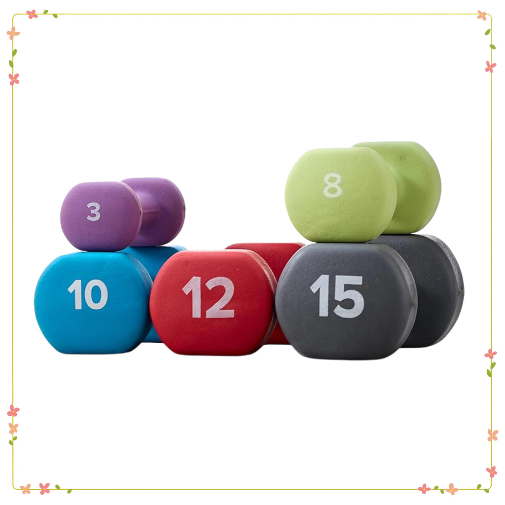 Neoprene Coated Dumbbell Hand Weight for Home Gym Single