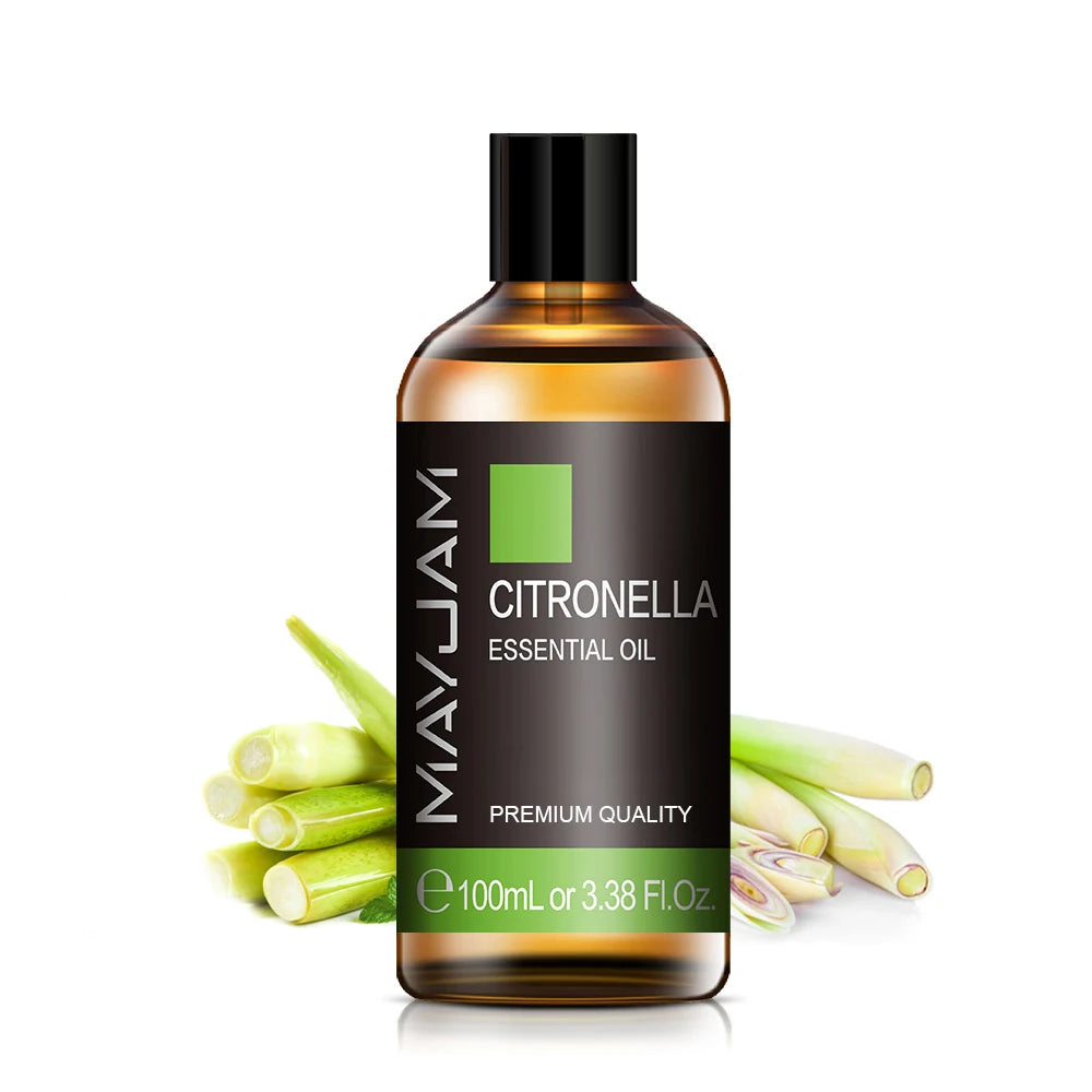 Mayjam Pure Essential Oil Patchouli Rosemary Peppermint Frankincense Sandalwood Cinnamon