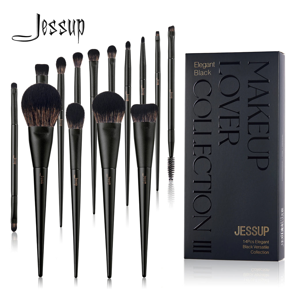 Jessup Makeup Brushes Set T336 Contour Foundation Eyeshadow Concealer Liner