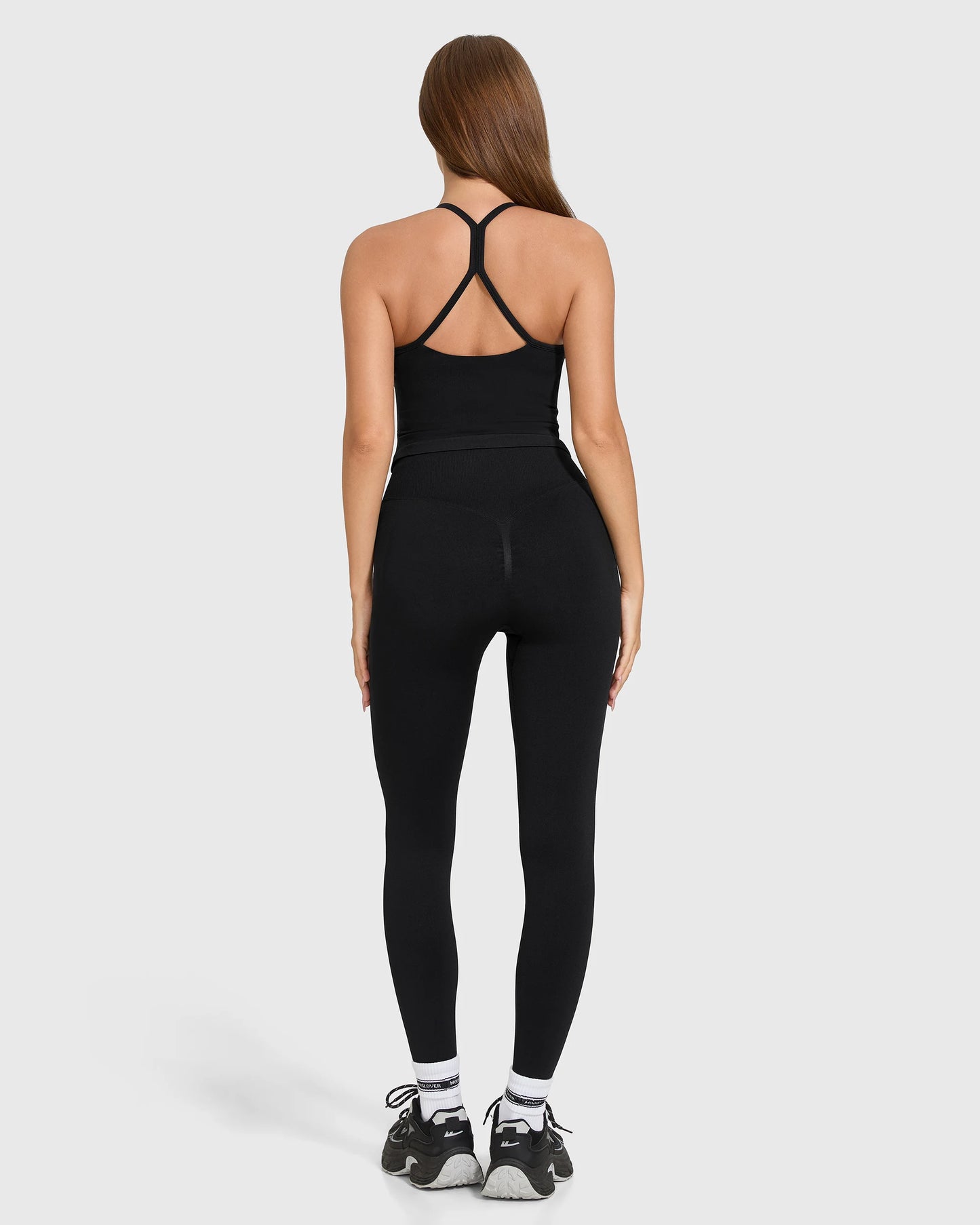 Women's Yoga Set 2 Piece High Waist Yoga Leggings Sleeveless Sports Bra Activewear Workout  Fitness Gym Set Sports Suit Women