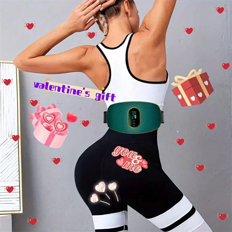 Rechargeable Waist Belt Massager for Body Shaping and Slimming