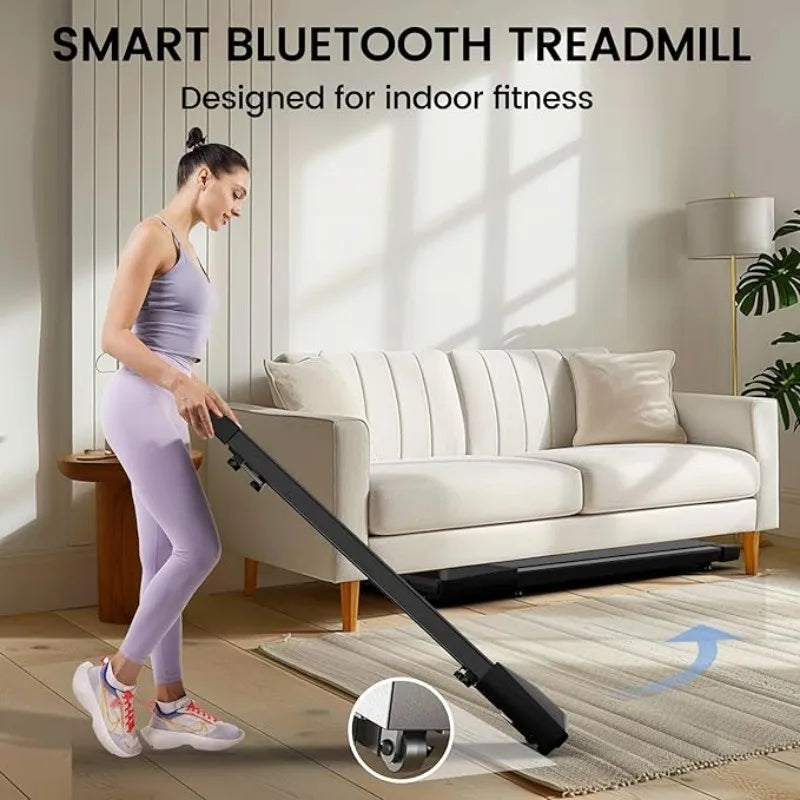Superun 2 In 1 Home Office Walking Treadmill App Control