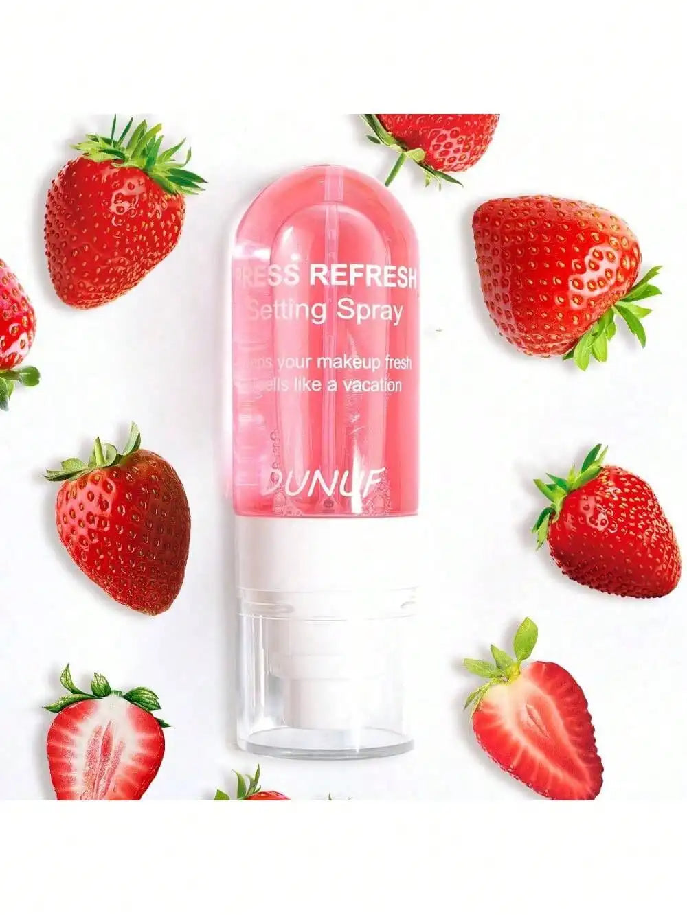 DUNUF Setting Spray Durable Waterproof Sweat Resistant Moisturizing Oil Control Quick Makeup and Hydration Easy to Carry 55ml