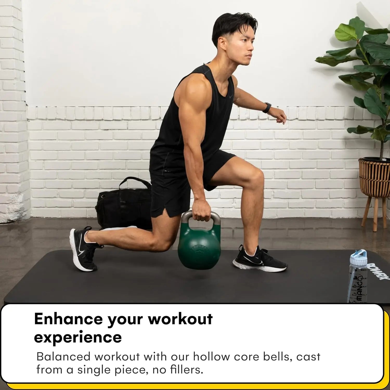 Competition Kettlebell 8-34 Kg For Strength Training Home Gym