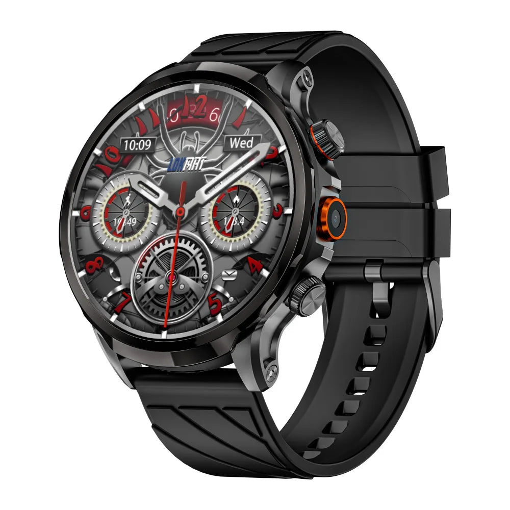 LOKMAT Android Smartwatch Phone 4G WiFi Camera Fitness Tracker