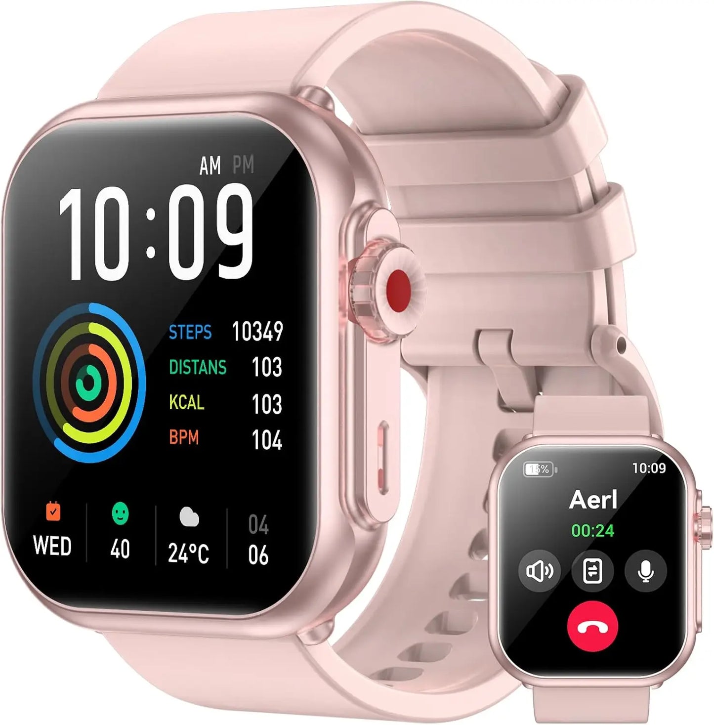 Senbono Smart Watch With 1000mAh Battery 100 Day Standby