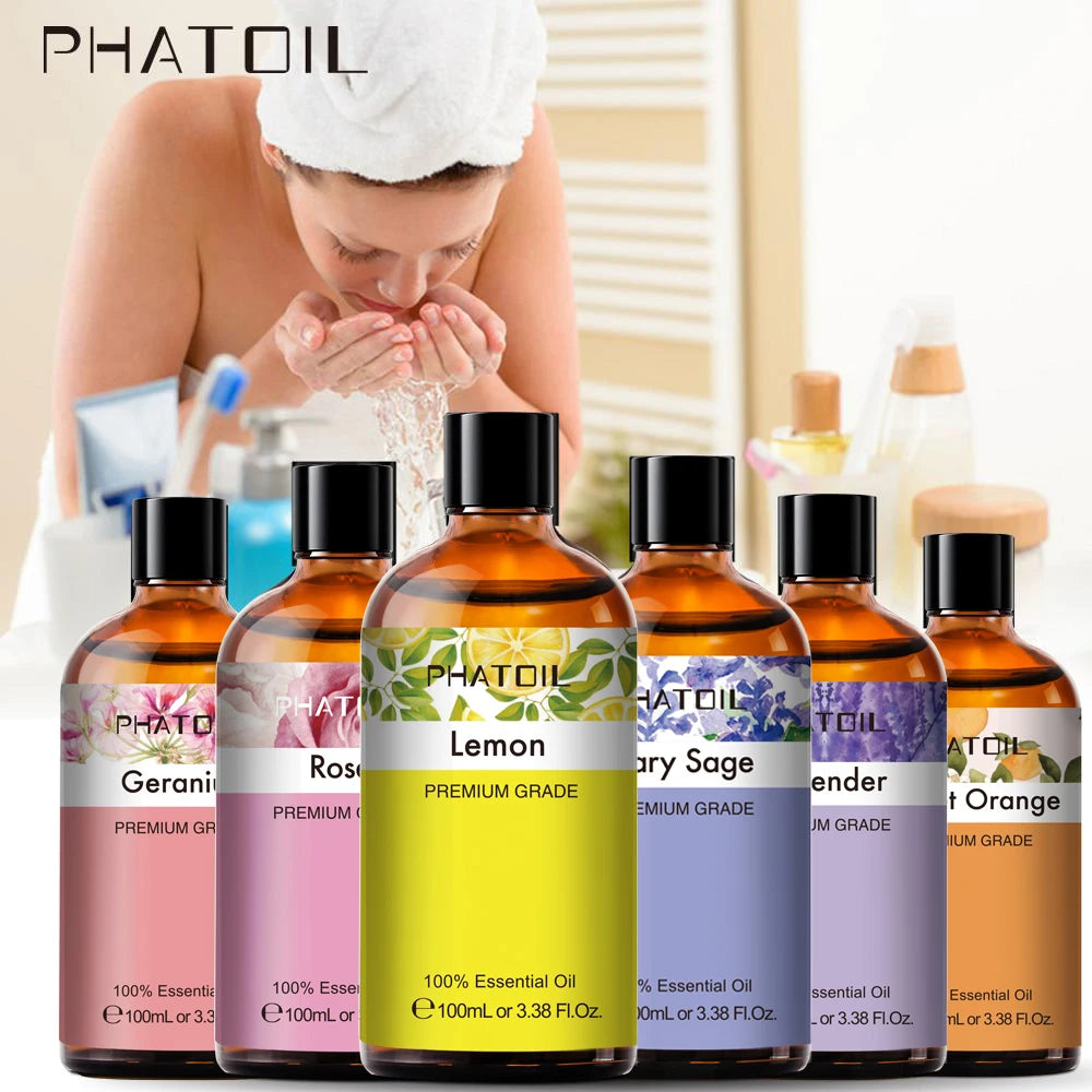 Zen Active Living Natural Pure Essential Oils For Skin Care Diffuser Aroma