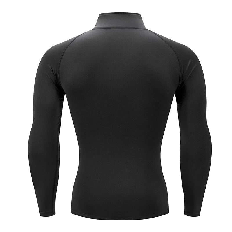 Men Sportswear Long Sleeve Gym T Shirt For Running Training