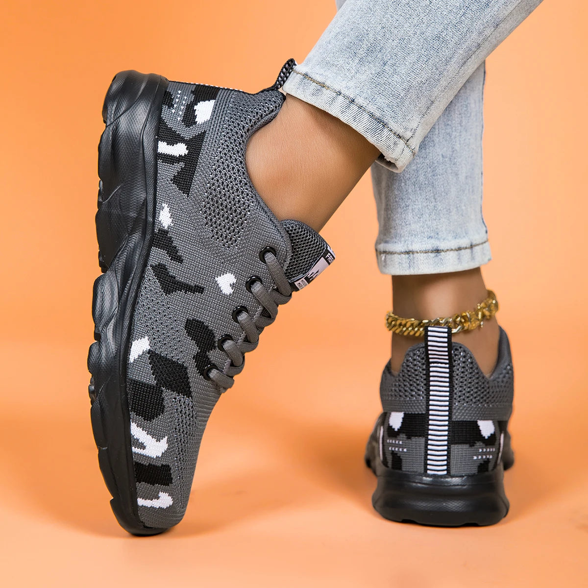 Men's Orthopedic Sneakers Lightweight Casual Walking Shoes