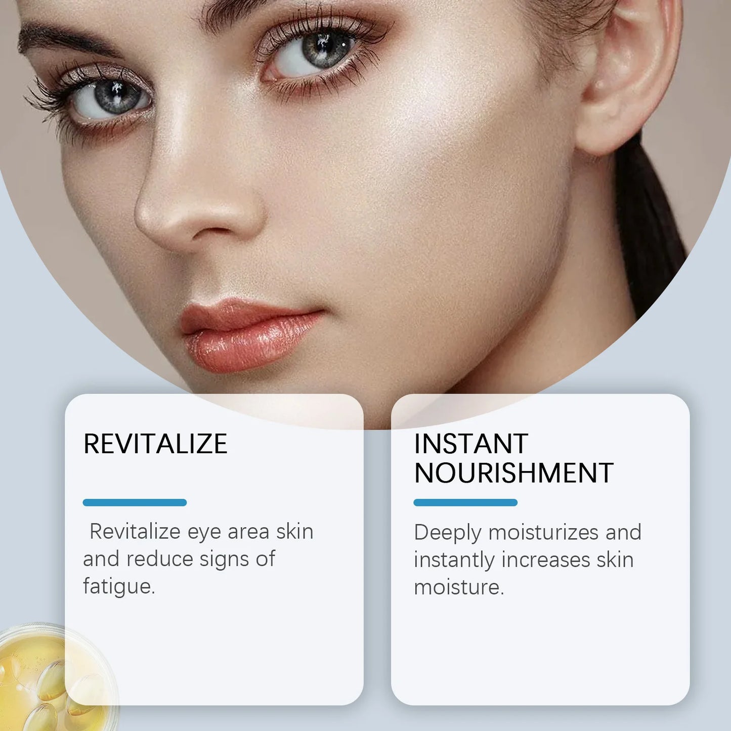 EELHOE Collagen Eye Mask Patches Nourishing Dark Circles Puffiness