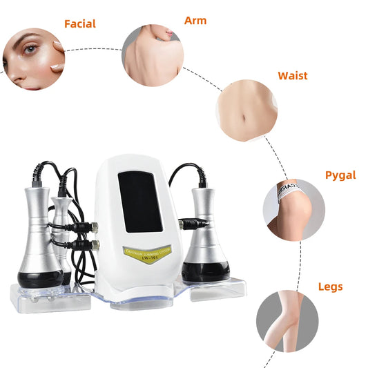 Skinterest 3 In 1 Body Slimming Massager Cavitation Device