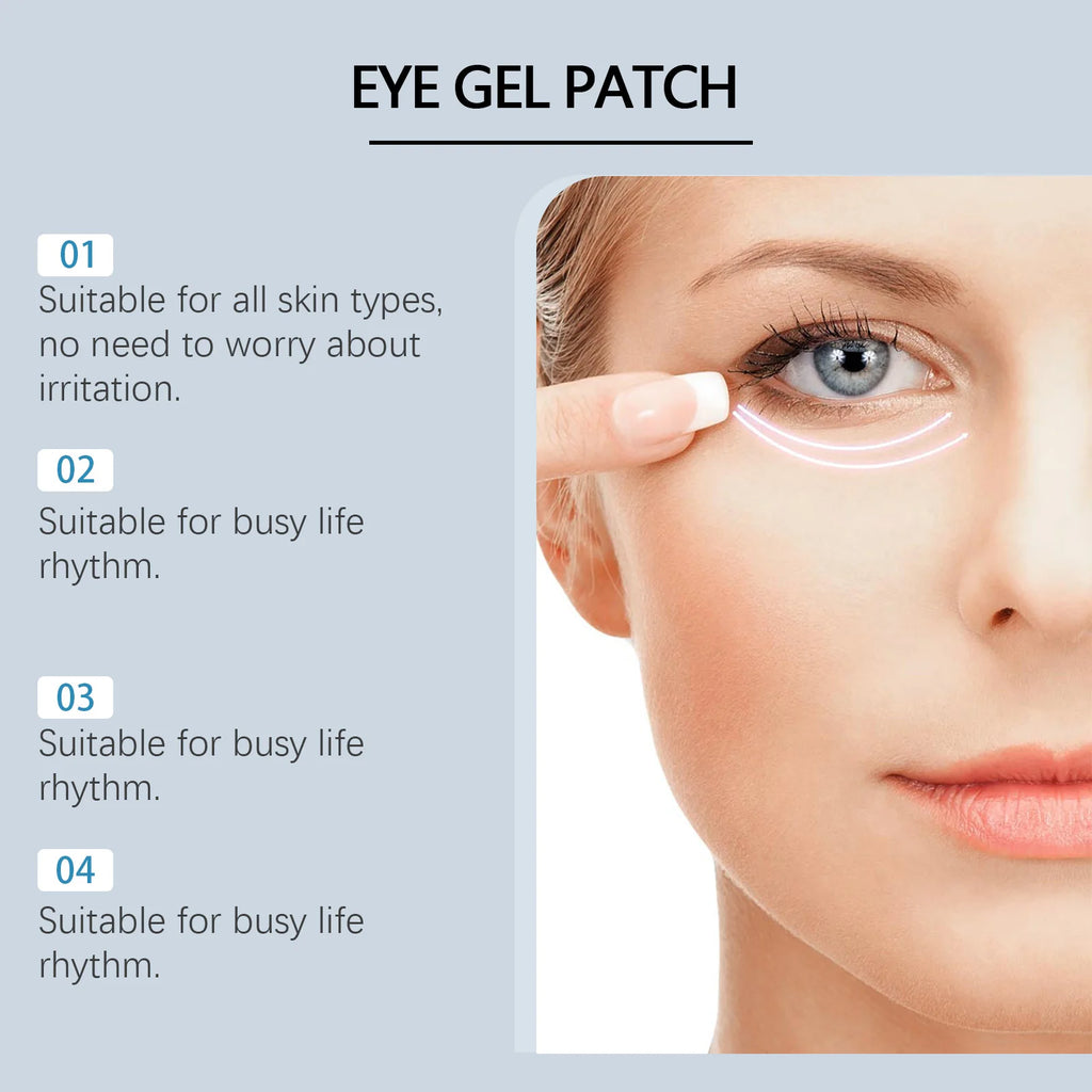 EELHOE Collagen Eye Mask Patches Nourishing Dark Circles Puffiness