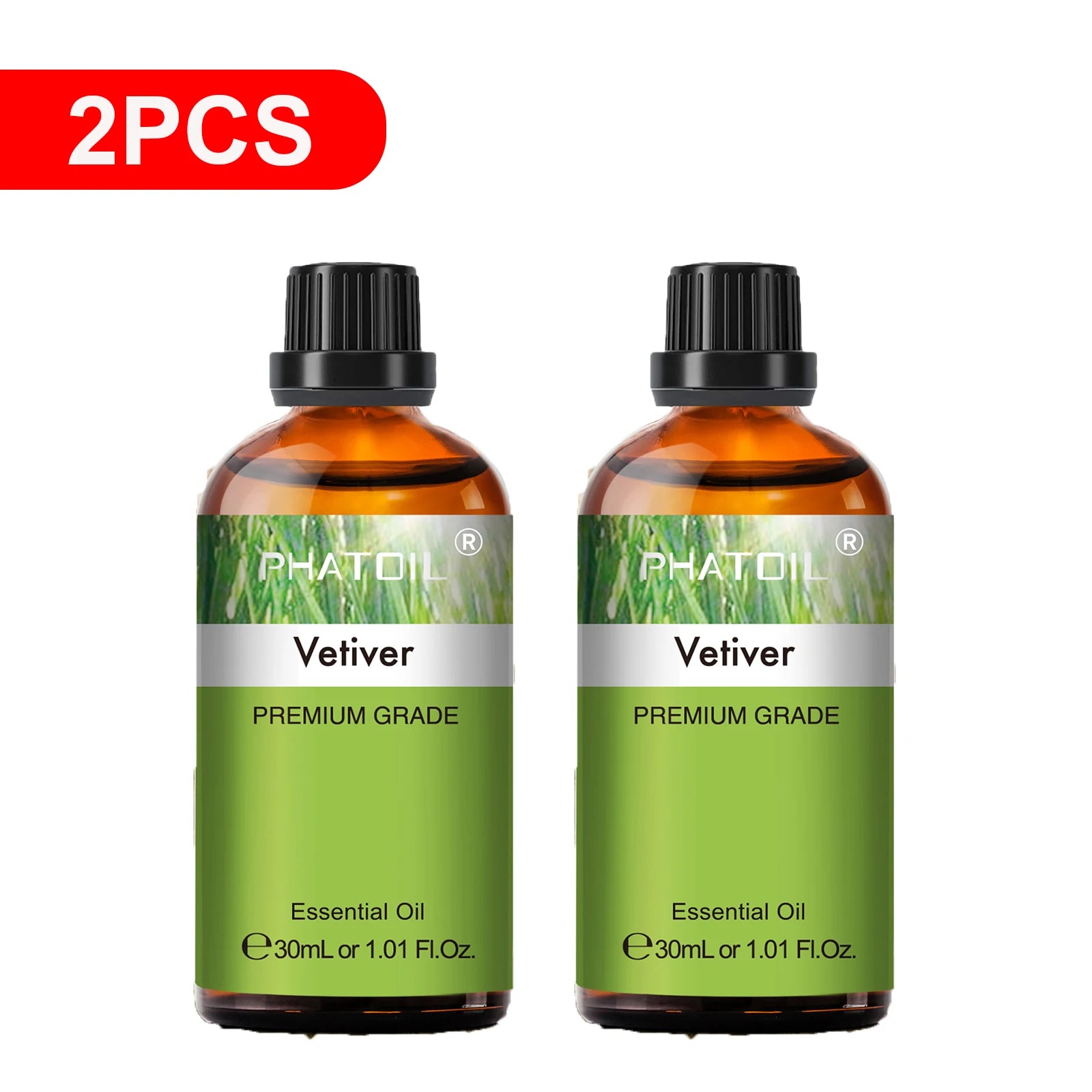 PHATOIL Essential Oils Set Peppermint Rose Lemon Lavender Eucalyptus Diffuser