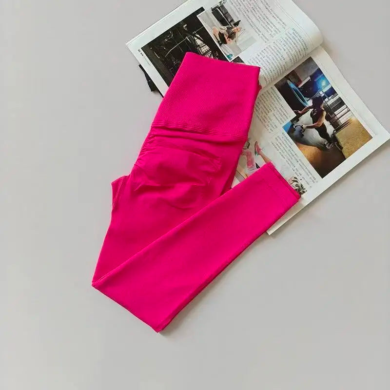 Seamless Sport Yoga High Waist Pants Leggings For Gym Running