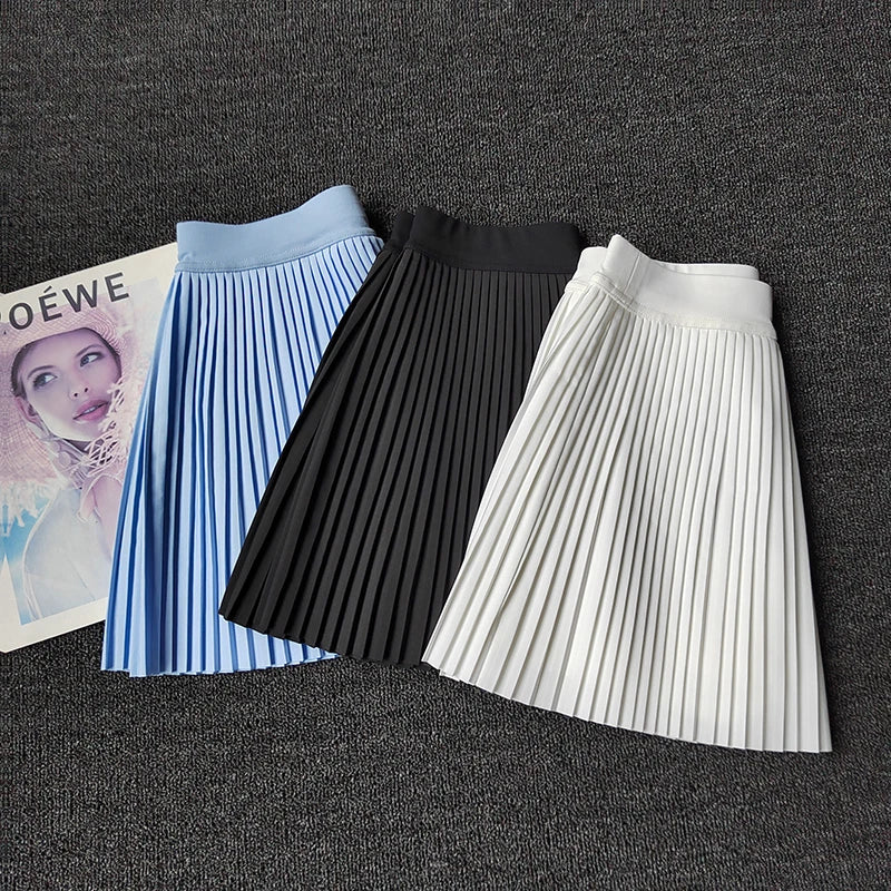 Women's Golf Sport Shorts Skirts Summer Breathable 2 in 1 Running Culottes High-Waist Sweatpants Outdoor Sports Skirt Shorts