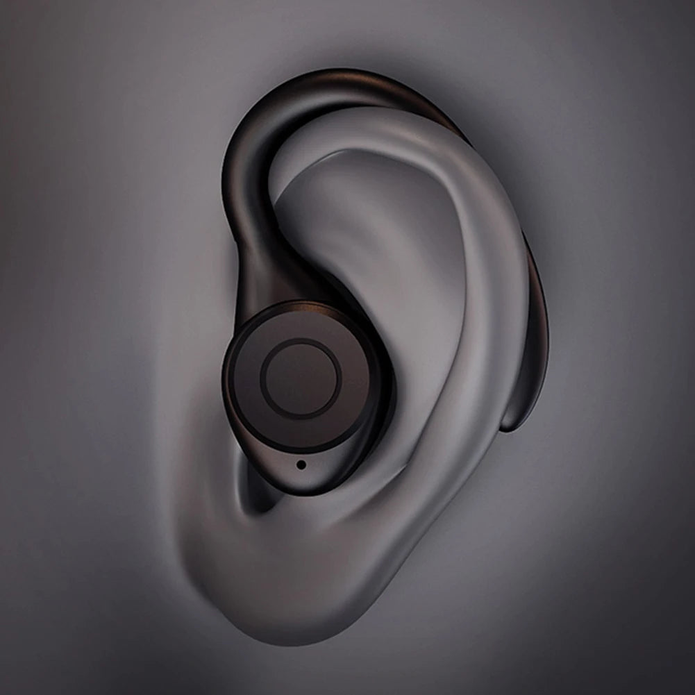 HiFi Stereo Ear Hook Headphones Waterproof Bluetooth 5.3 for Sports
