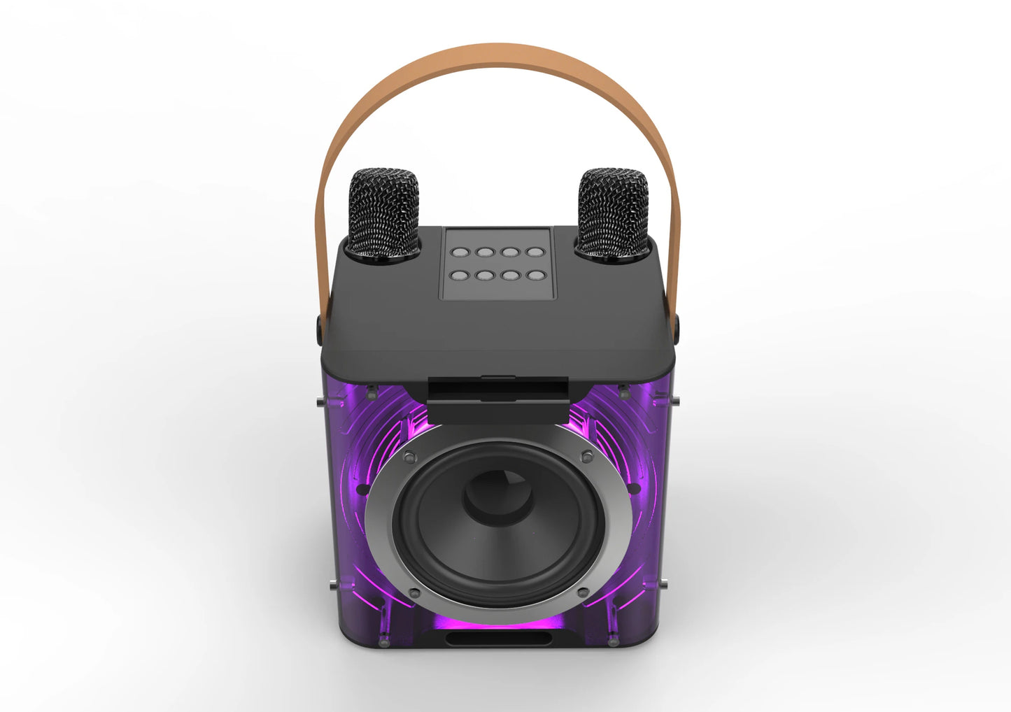 COLSUR 829 High Power Karaoke Bluetooth Speaker With RGB Lights And Microphone