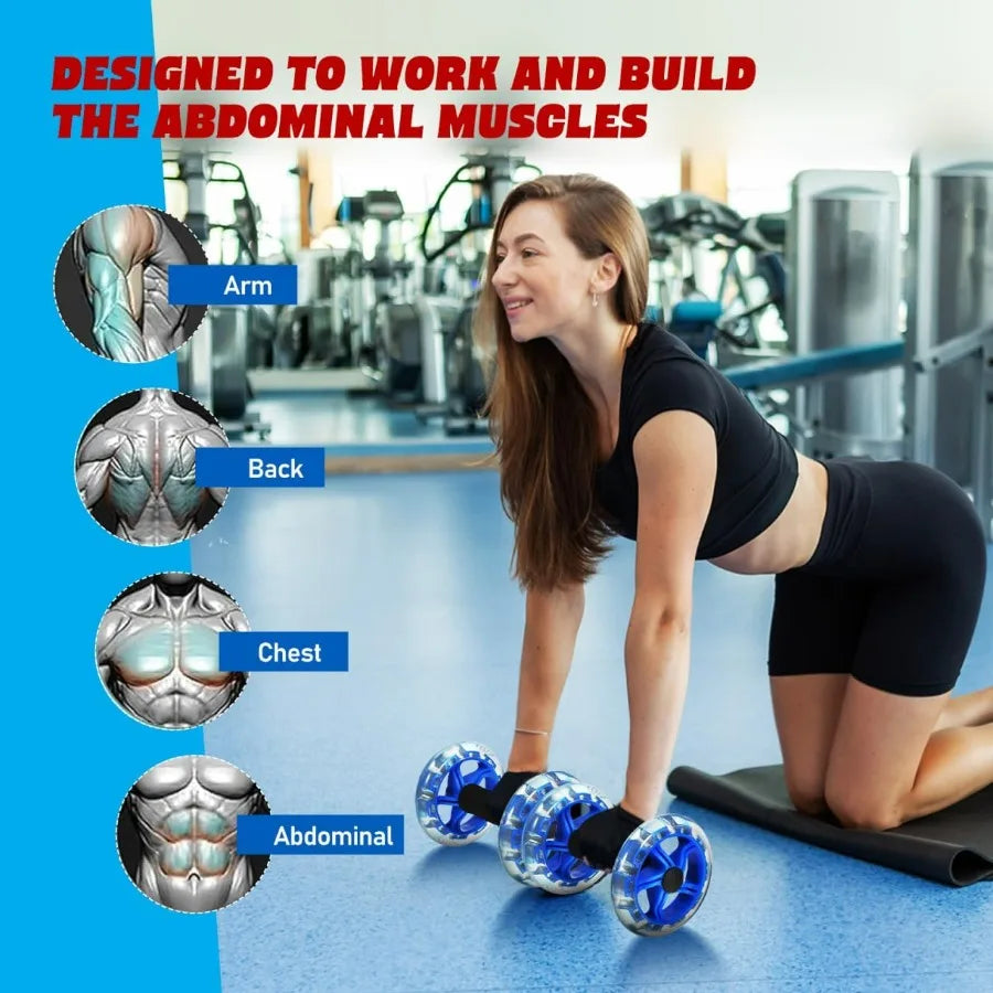 Exercise Roller Abdominal Wheel For Core Workout And Fitness