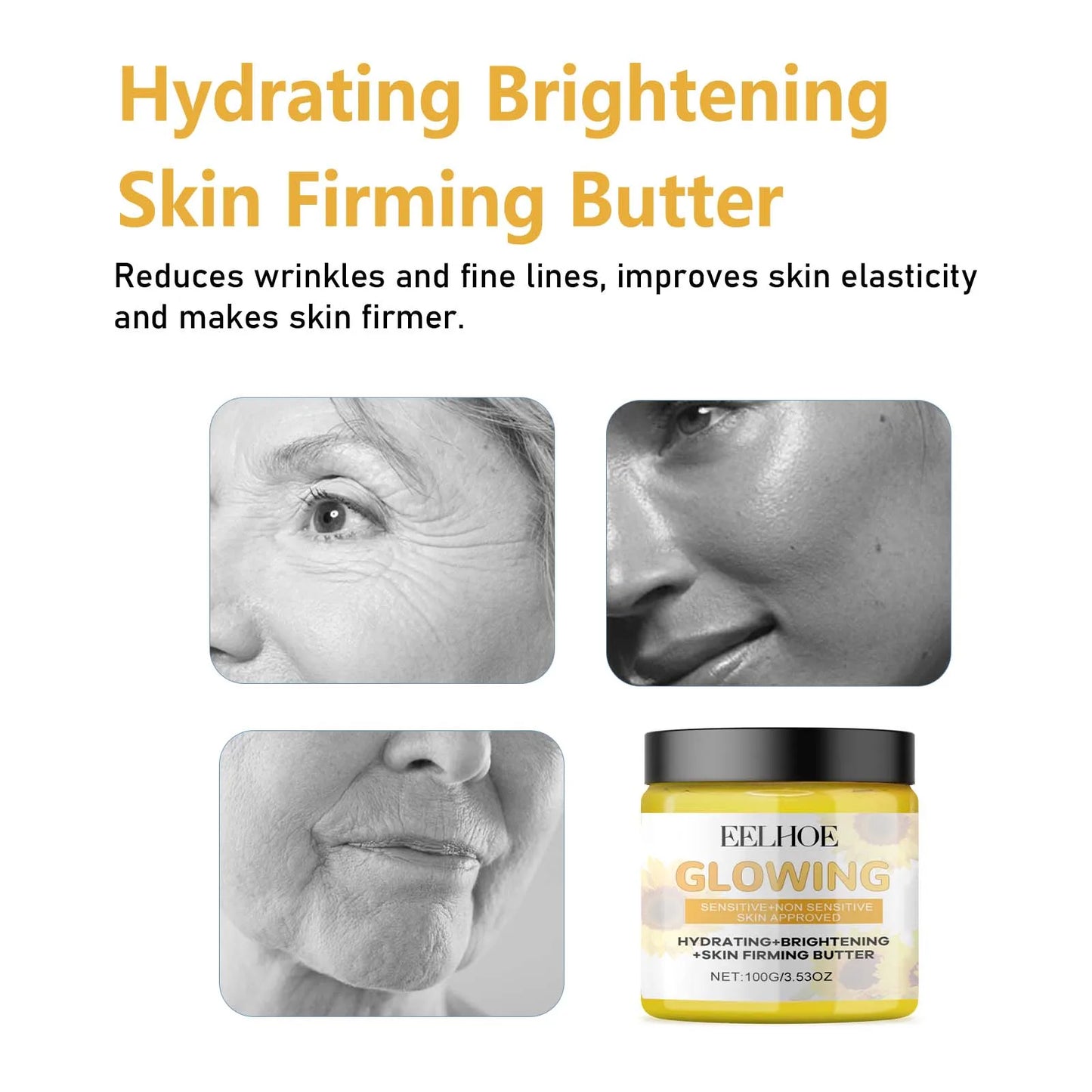 Eelhoe Turmeric Firming Face Cream Vitamin C Moisturizing Korean Skin Care