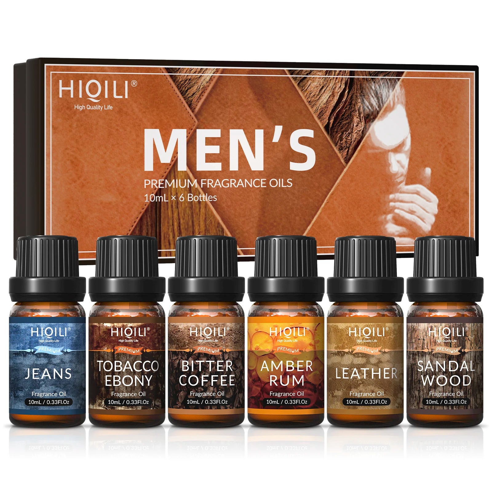 Hiqili Fragrance Oil Set for Diffuser DIY Gifts 6 Pack