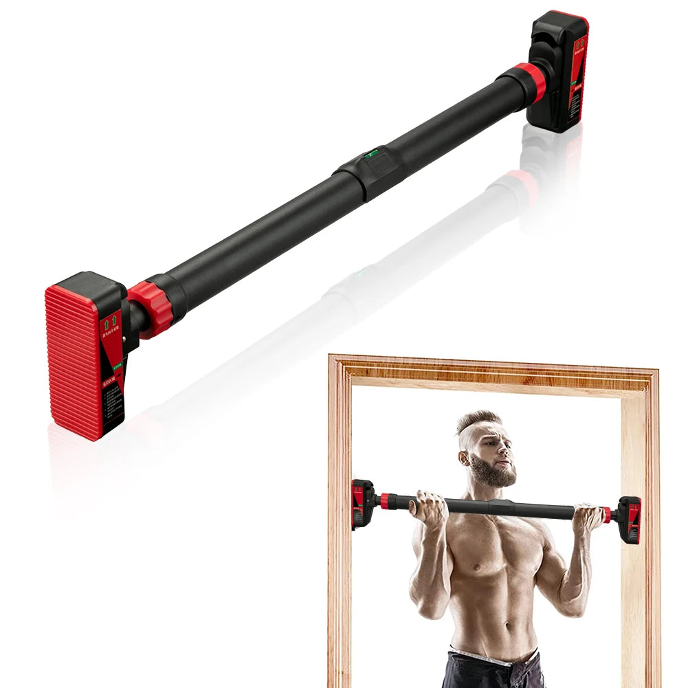 TwisterCK HeavyDutyProfessionalGrade PullUpBar With LevelGauge ForDoorway HeavyLoadCapacity Supports HomeFitness Training