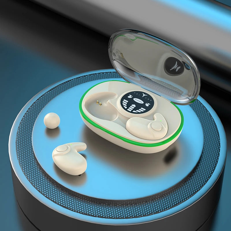 SHUKE Invisible Sleep Earphones Wireless Bluetooth Five Three Noise Reduction