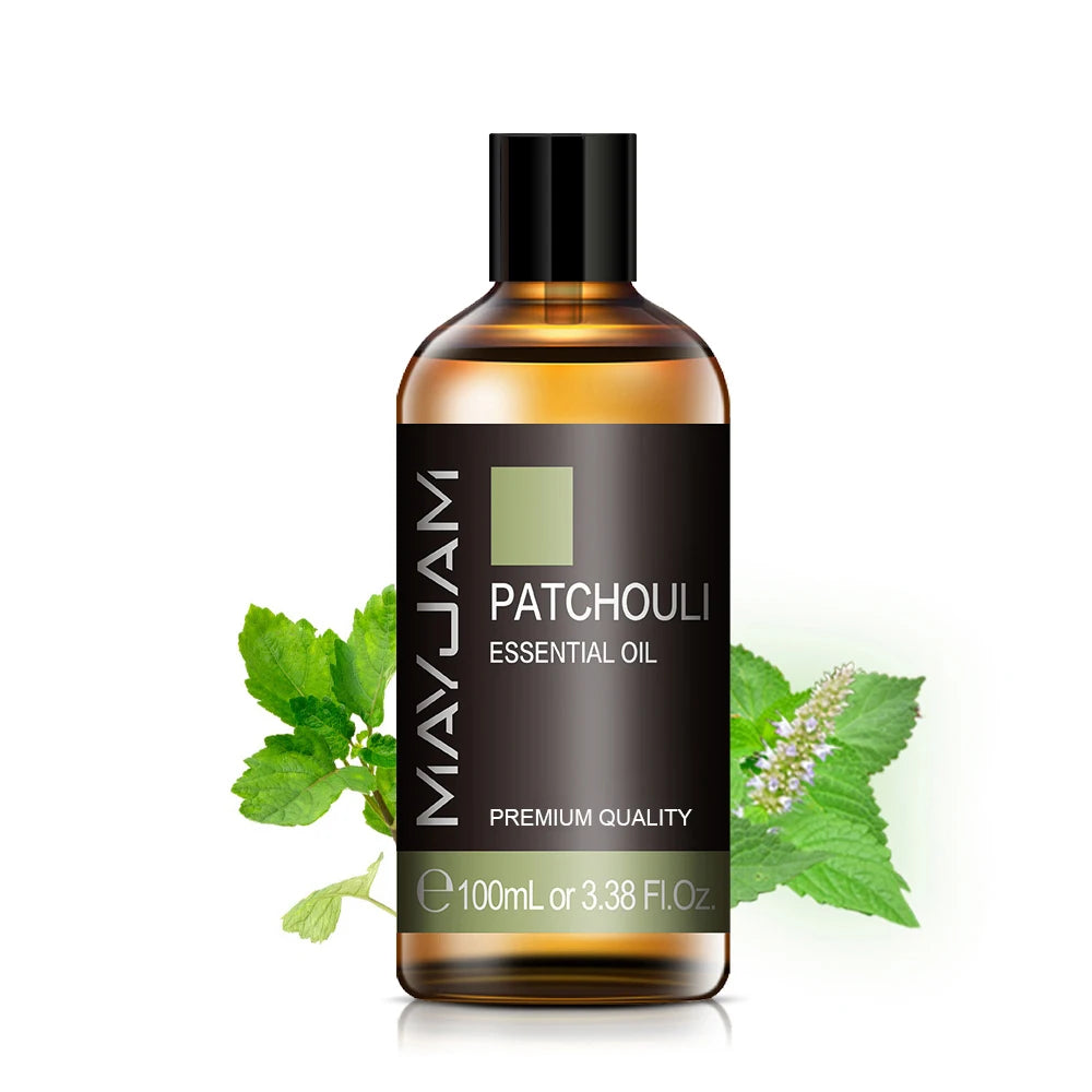 Mayjam Pure Essential Oil Patchouli Rosemary Peppermint Frankincense Sandalwood Cinnamon