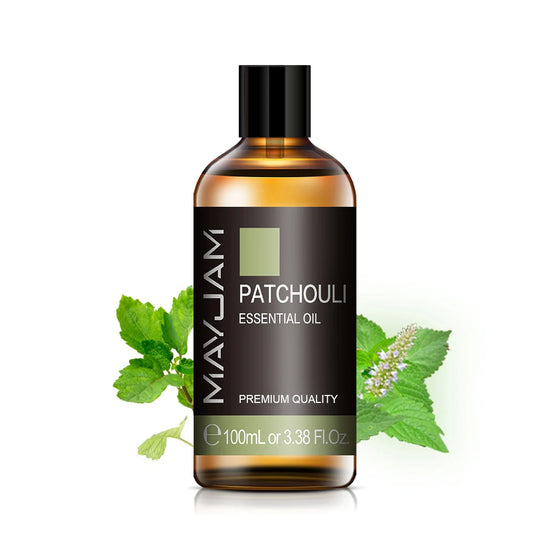 Mayjam Pure Essential Oil Patchouli Rosemary Peppermint Frankincense Sandalwood Cinnamon
