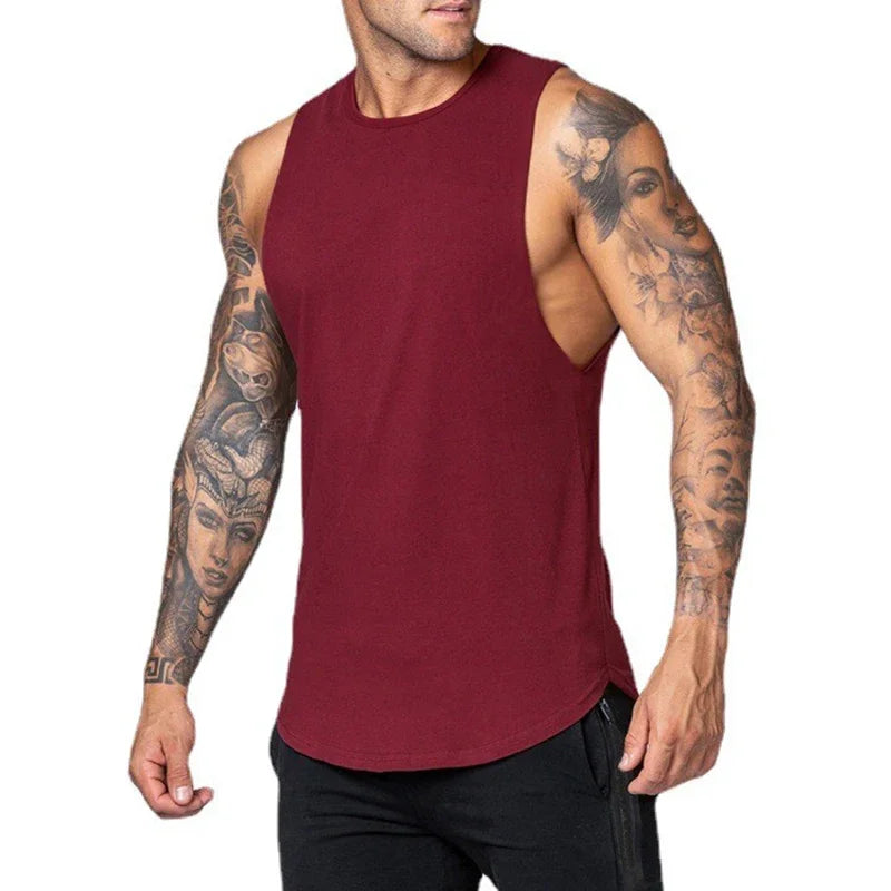 Women Breathable Cotton Tank Top Sleeveless Workout Vest