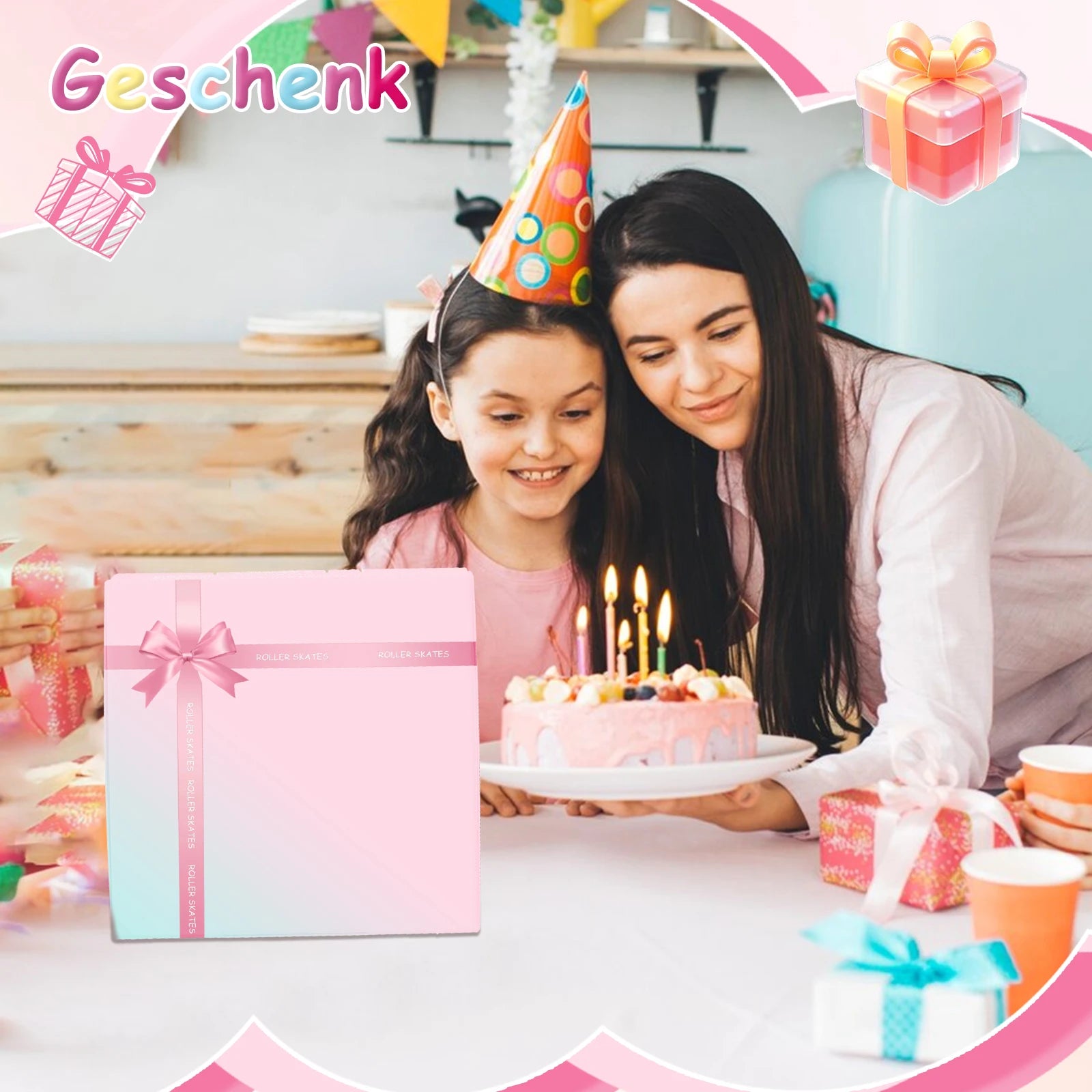 YYW Double Row Roller Skate Shoes For Women Outdoor